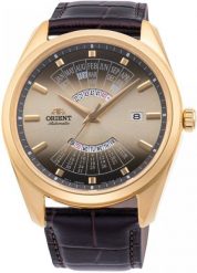 Zegarek męski Orient RA-BA0001G10BA011J0 brązowy. Brązowe zegarki męskie Orient, bez wzorów. Za 1,242.00 zł.