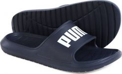 Puma Klapki męskie PUMA DIVECAT V2 LITE PEACOAT-PUMA WHITE 43. Białe klapki męskie Puma, bez wzorów, bez zapięcia. Za 68.29 zł.