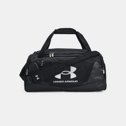 Torba sportowa UNDER ARMOUR Undeniable 5.0 Small Duffle Bag wodoodporna 40L. Czarne torby sportowe męskie Under Armour, bez wzorów. Za 149.09 zł.