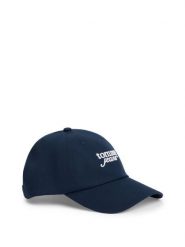 Tommy Jeans Czapka Kobiety Bawełna niebieski, ONE SIZE. Niebieskie czapki damskie Tommy Jeans, bez wzorów, z bawełny, sportowe. Za 129.95 zł.