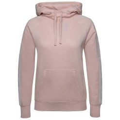 Bluza trekking damska Hoodie. Czerwone bluzy damskie Champion, s, bez wzorów, z bawełny, bez ramiączek, z kapturem. Za 250.00 zł.