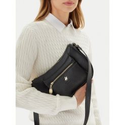 Torebka Beverly Hills Polo Club. Czarne listonoszki damskie Beverly Hills Polo Club, bez wzorów, bez dodatków. Za 159.99 zł.