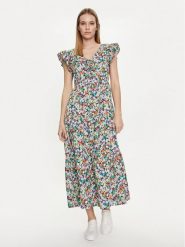 Gap Sukienka letnia 594549-00 Kolorowy Regular Fit. Sukienki damskie GAP, na lato, xs, bez wzorów, z bawełny, bez kołnierzyka, bez ramiączek. Za 329.99 zł.