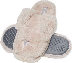 Soxo Klapki SOXO pieski - różowe z twardą podeszwą 3738. Czerwone klapki damskie Soxo, bez wzorów, bez obcasa, bez zapięcia. Za 39.99 zł.