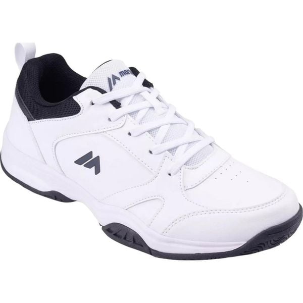 Trampki Męskie Detis. Białe trampki męskie MARTES, bez wzorów, z gumy, bez zapięcia. Za 154.99 zł.