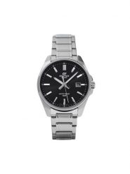 Casio Zegarek Ediffice Classic EFV-150D-1AVUEF Srebrny. Szare, analogowe zegarki męskie Casio, bez wzorów, srebrne. Za 449.99 zł.