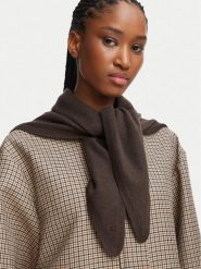 Weekend Max Mara Chusta 2625746015650 Brązowy ciemny. Brązowe rękawiczki damskie Weekend Max Mara, bez wzorów. Za 889.99 zł.