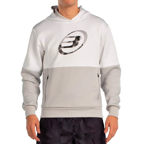 Bullpadel Boyal Bluza White XL. Brązowe bluzy damskie bullpadel, s, bez wzorów, klasyczne, bez ramiączek. Za 245.20 zł.