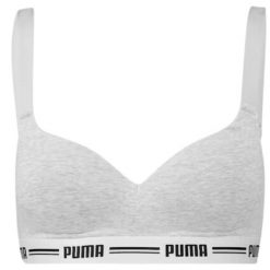 Biustonosz Sportowy Damski Pikowany. Szare bielizna sportowa damska Puma, xl, bez wzorów. Za 171.99 zł.
