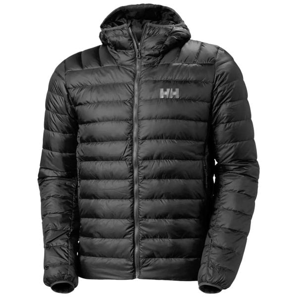 Kurtka z kapturem Helly Hansen Verglas Down 2.0. Niebieskie kurtki męskie Helly Hansen, m, bez wzorów, z materiału, z kapturem. Za 982.50 zł.