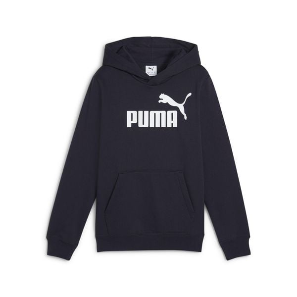 Młodzieżowa polarowa bluza z kapturem ESS z logo No. 1 PUMA New Navy Blue. Niebieskia bluzy damskie Puma, m, bez wzorów, z dżerseju, młodzieżowe, bez ramiączek, z kapturem. Za 159.00 zł.