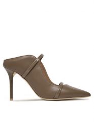 MALONE SOULIERS Klapki Maureen 85-267 Brązowy. Brązowe klapki damskie MALONE SOULIERS, bez wzorów, ze skóry, bez obcasa, bez zapięcia. Za 2,979.00 zł.