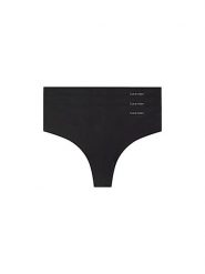 Calvin Klein Underwear Komplet 3 par stringów 000QD3558E Czarny. Czarne majtki damskie Calvin Klein Underwear, z syntetyku. Za 129.99 zł.