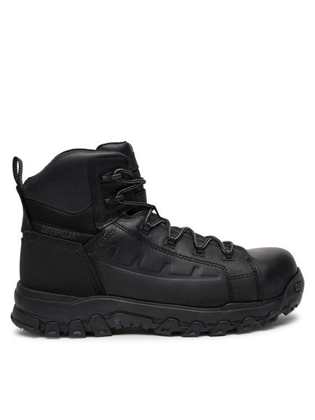 CAT Footwear Trapery Threshold Rebound Wp Nm Ct S7L Hro Fo Sr P726046 Czarny. Czarne buty zimowe męskie CAT Footwear, bez wzorów, ze skóry, bez obcasa, bez zapięcia. Za 749.99 zł.