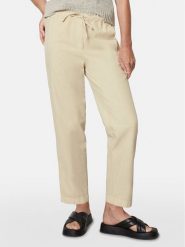 Marc O'Polo Spodnie materiałowe M03 1340 10317 Beżowy Slim Fit. Brązowe spodnie materiałowe damskie Marc O'Polo, bez wzorów, z bawełny. Za 329.99 zł.