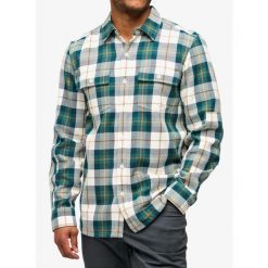 Koszula turystyczna męska Black Diamond Project Twill LS Shirt. Zielone koszule męskie Black Diamond, m, bez wzorów, sportowe, bez kołnierzyka, bez ramiączek. Za 398.50 zł.