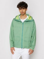 Converse Kurtka przejściowa Double Pocket 10021097-A03 Zielony Regular Fit. Zielone kurtki sportowe męskie Converse, m, bez wzorów, z bawełny, bez kaptura, outdoorowe. Za 399.99 zł.