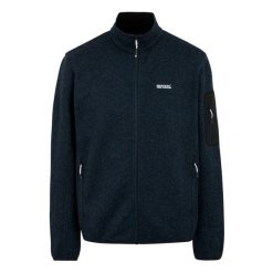 Bluza Polarowa Męska Melanżowy Pełen Suwak Newhill. Niebieskie bluzy sportowe męskie Regatta, m, bez wzorów, z polaru, bez kaptura, trekkingowe. Za 127.99 zł.