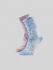 4F Skarpetki długie (2-pack) damskie - multikolor 35-38. Skarpetki damskie 4F, bez wzorów. Za 49.99 zł.
