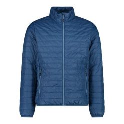 Kurtka puchowa CMP. Niebieskie kurtki sportowe męskie CMP, m, bez wzorów, z puchu, bez kaptura, narciarskie. Za 349.40 zł.