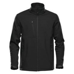 Męska Kurtka Cascades Soft Shell. Czarne kurtki męskie STORMTECH, m, bez wzorów, sportowe, bez kaptura. Za 496.99 zł.