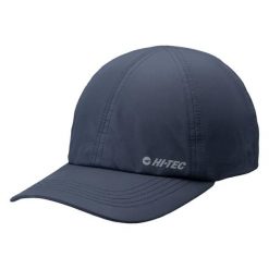 Czapka z daszkiem Hi-Tec Makato. Niebieskie czapki damskie Hi-tec, bez wzorów, z materiału, sportowe. Za 53.55 zł.