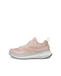 Buty do chodzenia damskie Ecco Sneaker Biom 2.2. Czerwone obuwie trekkingowe damskie ecco, z materiału, bez zapięcia. Za 664.00 zł.