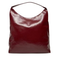 Torebka DeeZee. Czerwone shopperki damskie DeeZee, bez wzorów, bez dodatków. Za 149.99 zł.