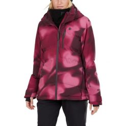 Damska kurtka narciarska Fundango Pumila Padded. Fioletowe kurtki sportowe damskie FUNDANGO, na zimę, s, bez wzorów, bez ramiączek, bez kaptura, narciarskie. W wyprzedaży za 599.00 zł.