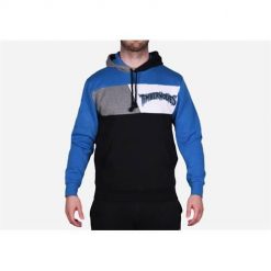 Bluza sportowa męska Mitchell & Ness Minnesota Timberwolves. Niebieskie bluzy sportowe męskie Mitchell & Ness, m, bez wzorów, z kapturem. Za 525.00 zł.