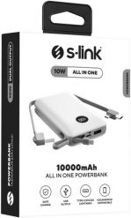Powerbank S-link P102 10000mAh PRM 2*USB Type-C All in One B. Powerbanki S-link. Za 76.51 zł.