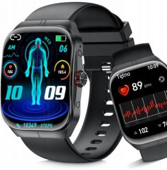 Smartwatch Wenom Zegarek Smartwatch Wenom AMOLED NFC Bluetooth Sportowy, Wodoodporny Menu PL. Zegarki smartwatch Wenom, bez wzorów. Za 152.99 zł.