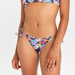 Dół kostiumu kąpielowego surfingowego damski Olaian Sofy Bibi. Bikini OLAIAN, xs, bez wzorów, z elastanu. Za 49.99 zł.