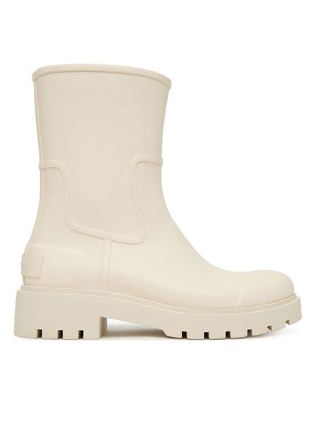 Calvin Klein Jeans Kalosze Mid Rainboot Rubber YW0YW02004 Écru. Kalosze damskie Calvin Klein Jeans, bez wzorów, z jeansu, bez zapięcia. Za 489.99 zł.