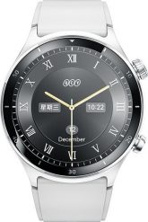 Smartwatch QCY GT3 S7 AMOLED 1.43" 3ATM (srebrny). Szare zegarki smartwatch QCY, bez wzorów. Za 154.64 zł.