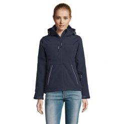 Kurtka Damska Rock Padded Soft Shell. Niebieskie kurtki sportowe damskie SOL'S, s, bez wzorów, bez ramiączek, bez kaptura, trekkingowe. Za 482.99 zł.
