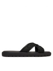 Calvin Klein Klapki Sq Molded Sandal Xcross Wb HM0HM02101 Czarny. Czarne klapki męskie Calvin Klein, bez wzorów, z materiału, bez zapięcia. Za 359.99 zł.
