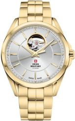 Zegarek Grand Touring Zegarek męski Swiss Military by Chrono SMA34085.31 złoty. Żółte zegarki męskie Grand Touring, bez wzorów, złote. Za 3,990.00 zł.