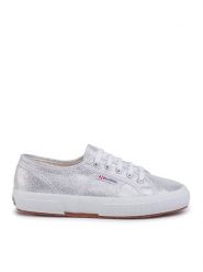 Superga Trampki 2750 Lamew S001820 Srebrny. Szare trampki i tenisówki damskie Superga, bez wzorów, z materiału, bez zapięcia. Za 219.99 zł.