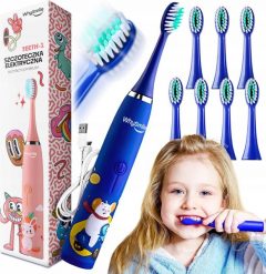 SZCZOTECZKA ELEKTRYCZNA DLA DZIECI TEETH-1 GRANATOWA. Szczoteczki elektryczne Aquafresh. Za 243.58 zł.