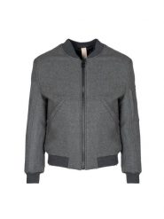 Xagon Man Kurtka "Winter Bomber" | A2505 PBOMBA | Mężczyzna | Szary Melanż. Szare kurtki męskie Xagon, m, bez wzorów, z poliamidu, eleganckie, bez kaptura. W wyprzedaży za 999.00 zł.