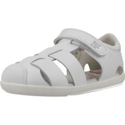 Sandały GARVALIN 252326G Biały. Białe buty zimowe męskie Garvalin, bez wzorów, ze skóry, bez obcasa, bez zapięcia. Za 194.99 zł.