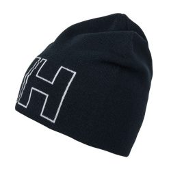 Czapka na zimę dla dorosłych Helly Hansen Outline Beanie. Niebieskie czapki damskie Helly Hansen, na zimę, bez wzorów, sportowe. Za 159.50 zł.