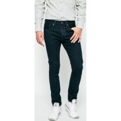 Levi's - Jeansy 501. Niebieskie jeansy męskie Levi's®, z bawełny. W wyprzedaży za 239.90 zł.