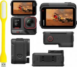 Kamera Insta360 Ace Pro 2 Dual Battery czarna. Kamery sportowe INSTA360. Za 1,946.41 zł.