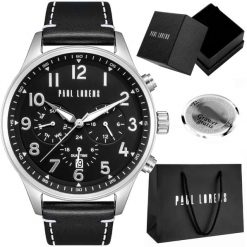 Zegarek męski Paul Lorens - BAYAS-PROF Z GRAWEREM. Zegarki męskie Paul Lorens, bez wzorów. Za 209.90 zł.