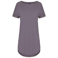 Sukienka damska Loap Ubakala w kolorze szarym. Fioletowe koszulki sportowe damskie LOOP, xs, bez wzorów, bez ramiączek, trekkingowe. Za 213.99 zł.