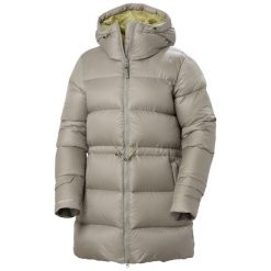 Parka dla kobiet Helly Hansen Essence. Brązowe parki damskie Helly Hansen, na zimę, bez wzorów, z syntetyku, bez kaptura. W wyprzedaży za 1,153.55 zł.