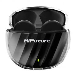 Słuchawki douszne HiFuture FlyBuds 3 (czarny). Czarne słuchawki bezprzewodowe HiFuture. Za 79.00 zł.