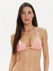 Tommy Hilfiger Góra od bikini UW0UW05239 Różowy. Czerwone bikini Tommy Hilfiger, bez wzorów, z syntetyku. Za 149.99 zł.